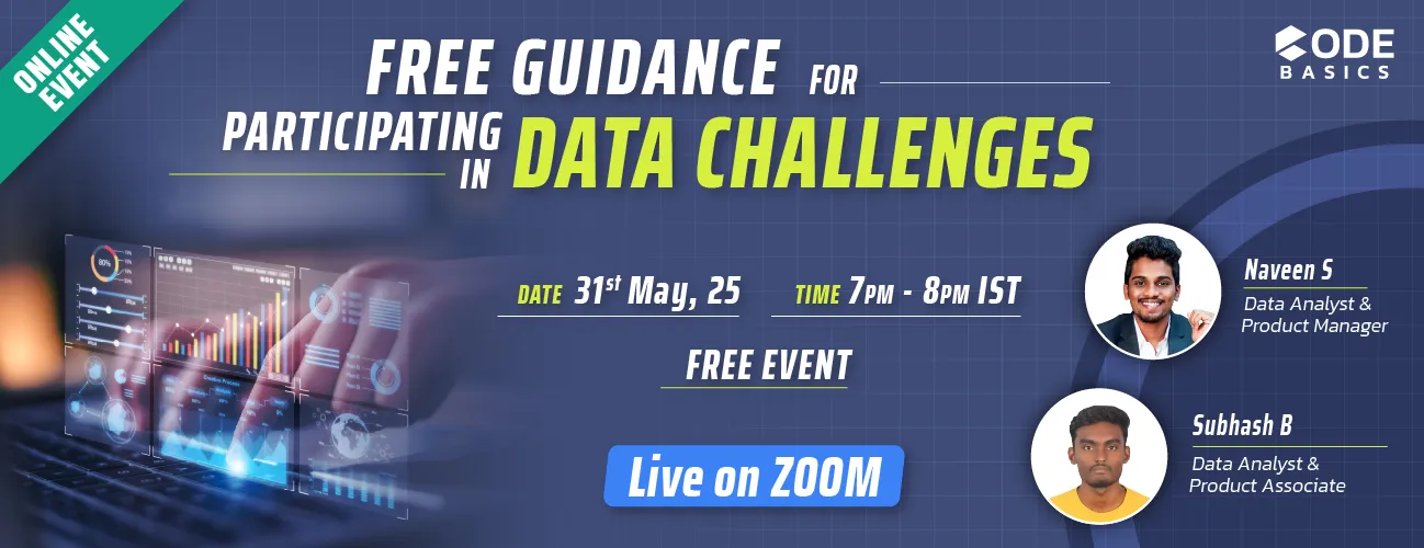 Free Guidance for Participating in Data Challenges