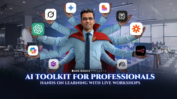 AI Toolkit for Professionals | Codebasics | Codebasics